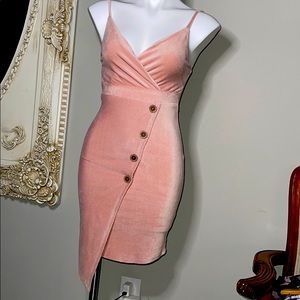 Sexy contour  spaghetti strap dress.